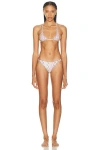 Missoni Triangle Bikini Set In Black
