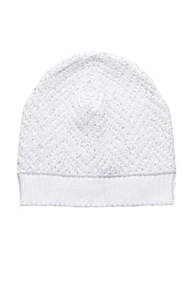 Missoni Tricot Beanie - Pearl Grey In White