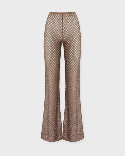 Missoni Trousers Cover Up In Brown