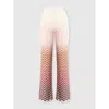 Missoni Zigzag-patterned Trousers In Pink