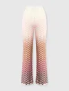 Missoni Zigzag-patterned Trousers In Multi