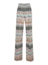 Missoni Zigzag Wide-leg Trousers In Multi