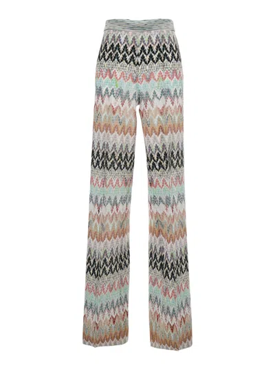 Missoni Trousers In Multi