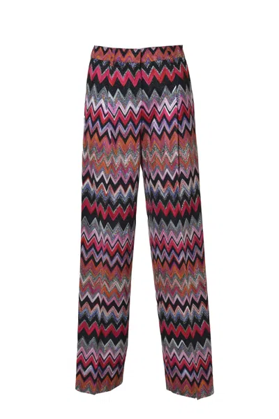 Missoni Trousers In Multi