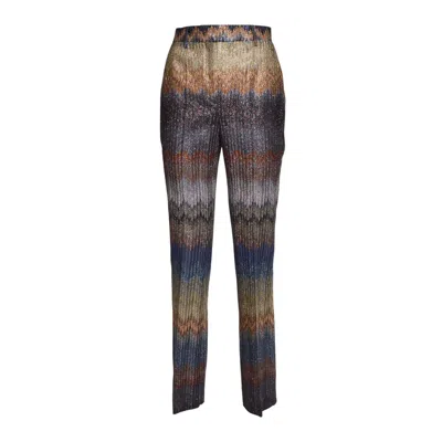 Missoni Trousers In Multi