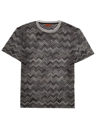 Missoni T-shirt In Cotone In Multi