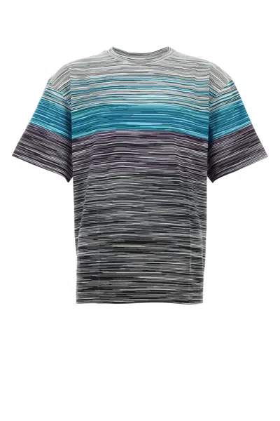 MISSONI MISSONI EMBROIDERED COTTON T-SHIRT