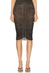 Missoni Tulle Chevron Skirt In Doe