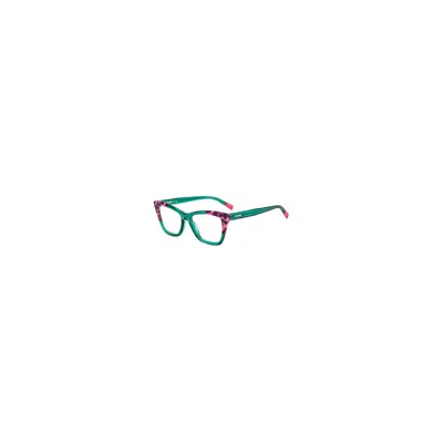 Missoni Turquoise Acetate Glasses (frames) In Multi