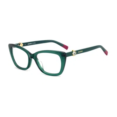 Missoni Turquoise Acetate Glasses (frames) In Green