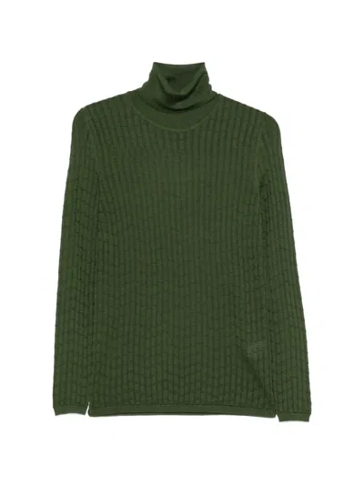 Missoni Turtleneck Sweater In Green