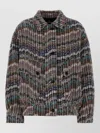 Missoni Tweed Bomber Jacket In Multi