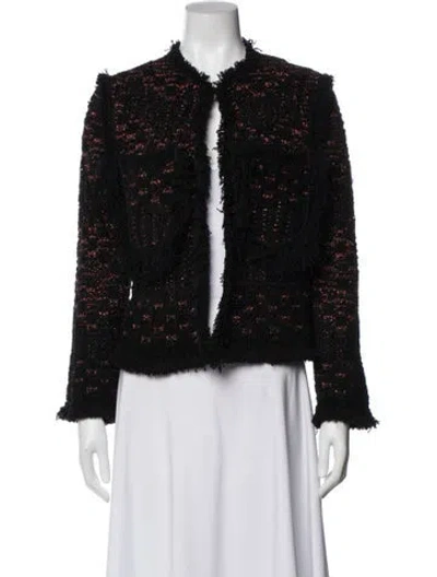 Pre-owned Missoni Tweed Pattern Jacket W/ Tags In Black