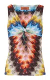 Missoni Twist Detail Raschel Tank Top In Multi