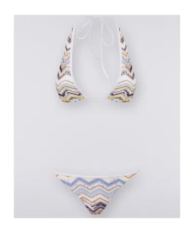 Missoni Two Piece Zigzag Lurex Bikini Set