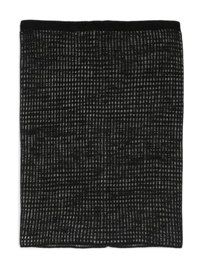 Missoni Two-tone Wool Scarf For Women In Black