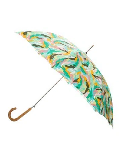 Pre-owned Missoni Umbrella In Green