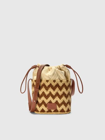 Missoni Umhängetasche Aus Bast
