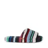 Missoni Chandler Open Slipper With Band In Blue Multi