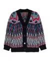 Missoni Cardigan Con Scollo A V In Black