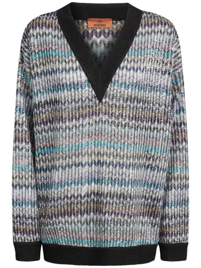 MISSONI V-NECK JUMPER