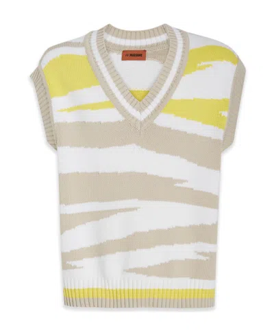 MISSONI V-NECK VEST SWEATER