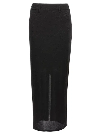 Missoni Vanity And Lamé Skirt In Black