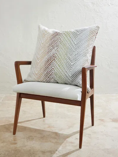 Missoni Velvet-jacquard Cushion In Multi