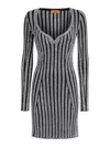Missoni Women's Sequin Mini Dress In Silver