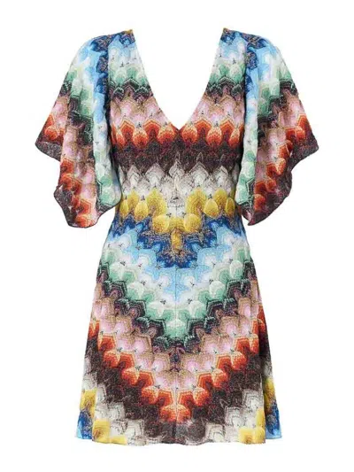 Missoni Vestido Corto - Multicolor