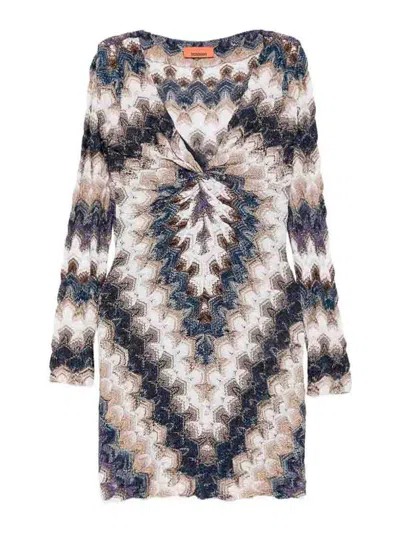 Missoni Vestido Corto - Multicolor