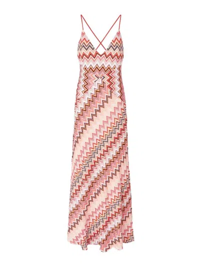 Missoni Abito Lungo Zig Zag