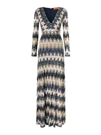 Missoni Vestido Largo - Multicolor
