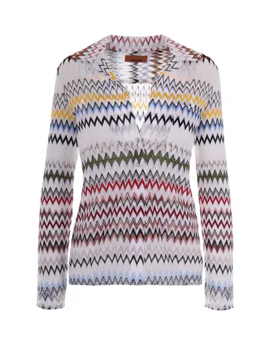 Missoni Stylish Multicolor Mini T-shirt For Women