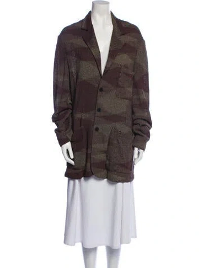 Pre-owned Missoni Vintage 1980's Jacket In Brown