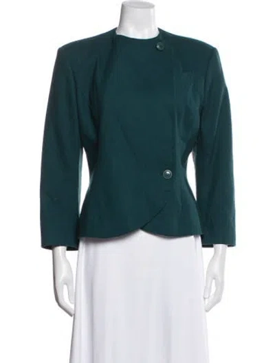 Pre-owned Missoni Vintage 1980's Jacket In Green