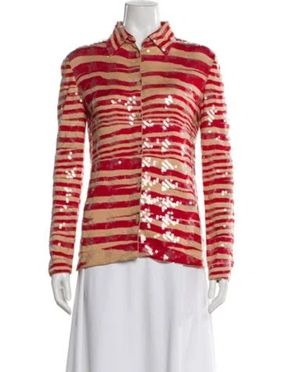 Pre-owned Missoni Vintage 2000 Blouse In Orange