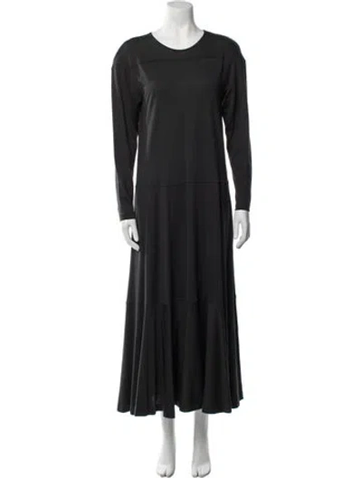 Pre-owned Missoni Vintage Long Dress In Gray