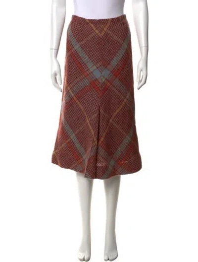 Pre-owned Missoni Vintage Midi Length Skirt In Multicolor