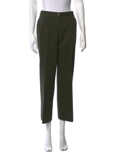 Pre-owned Missoni Vintage Straight Leg Pants In Green