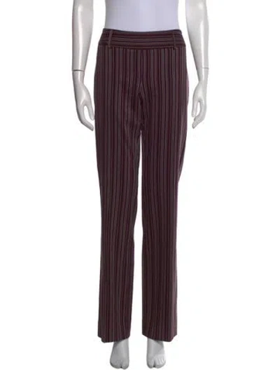 Pre-owned Missoni Vintage Straight Leg Pants In Purple