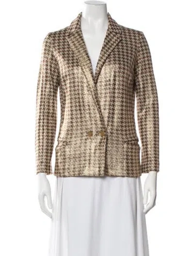 Pre-owned Missoni Vintage Wool Blazer In Multi