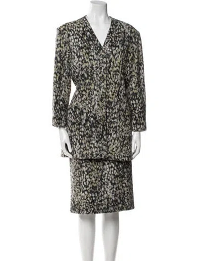 Pre-owned Missoni Vintage Wool Skirt Set In Multi
