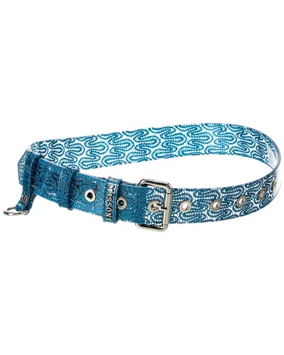 Missoni Vinyl Belt In Blue