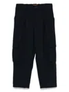 Missoni Virgin-wool Cargo Pants In Blue