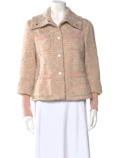 Pre-owned Missoni Virgin Wool Sweater In Neutral