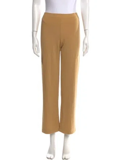 Pre-owned Missoni Virgin Wool Wide Leg Pants In Neutral