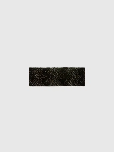 Missoni Viscose And Lamé Hairband In Black