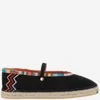 Missoni Viscose-blend Espadrilles With Zigzag Pattern In Black