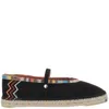 Missoni Viscose-blend Espadrilles With Zigzag Pattern In Black